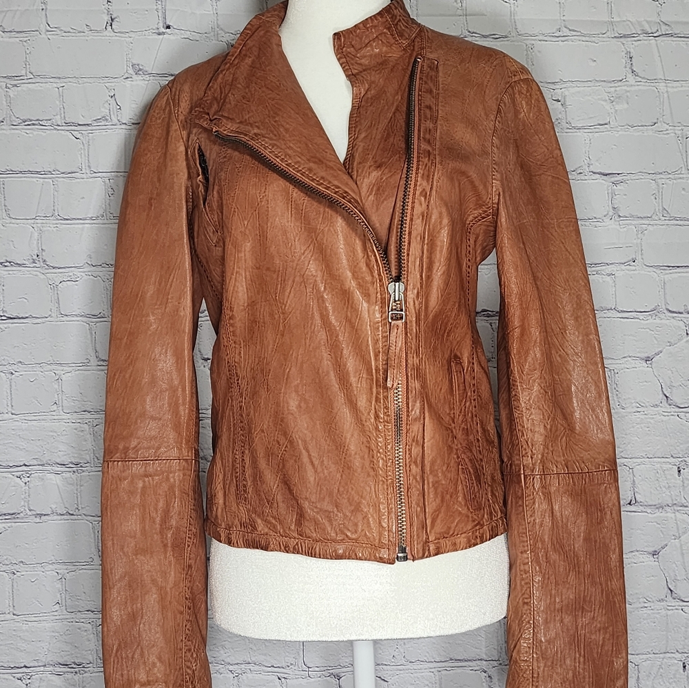 All Saints Spitfields leather jacket